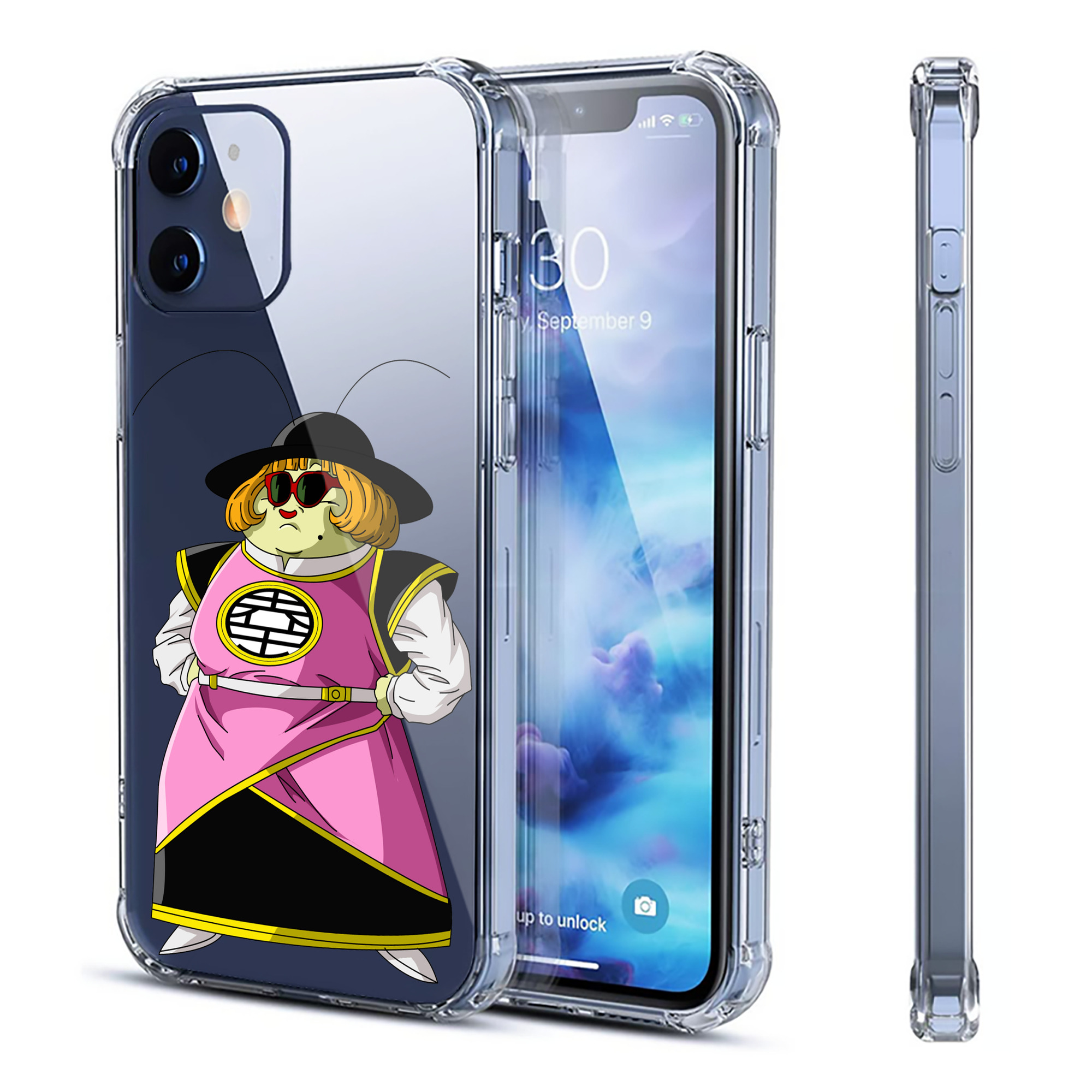 （画像用） ドラゴンボール DRAGON BALL 【iPhone 12シリーズ対応】透明スマホケース（クリアソフトケース）